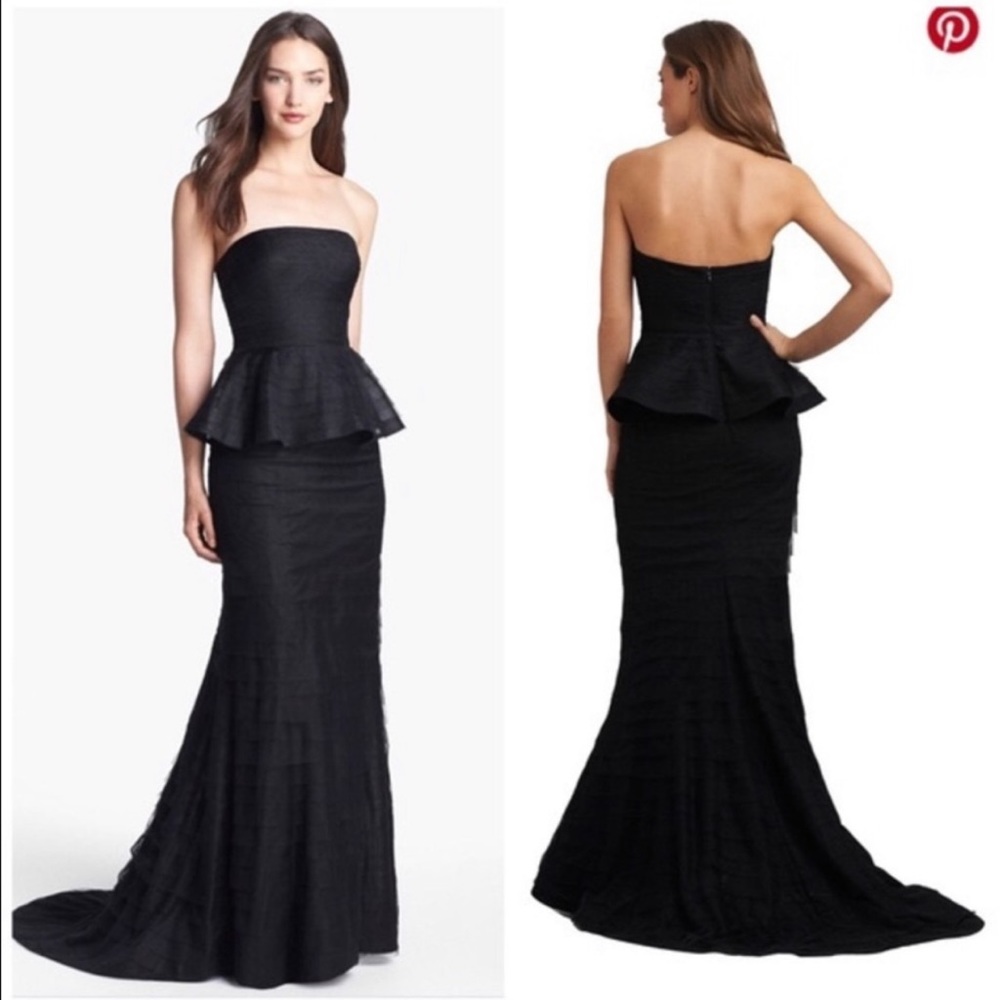 Adrianna papell peplum dress